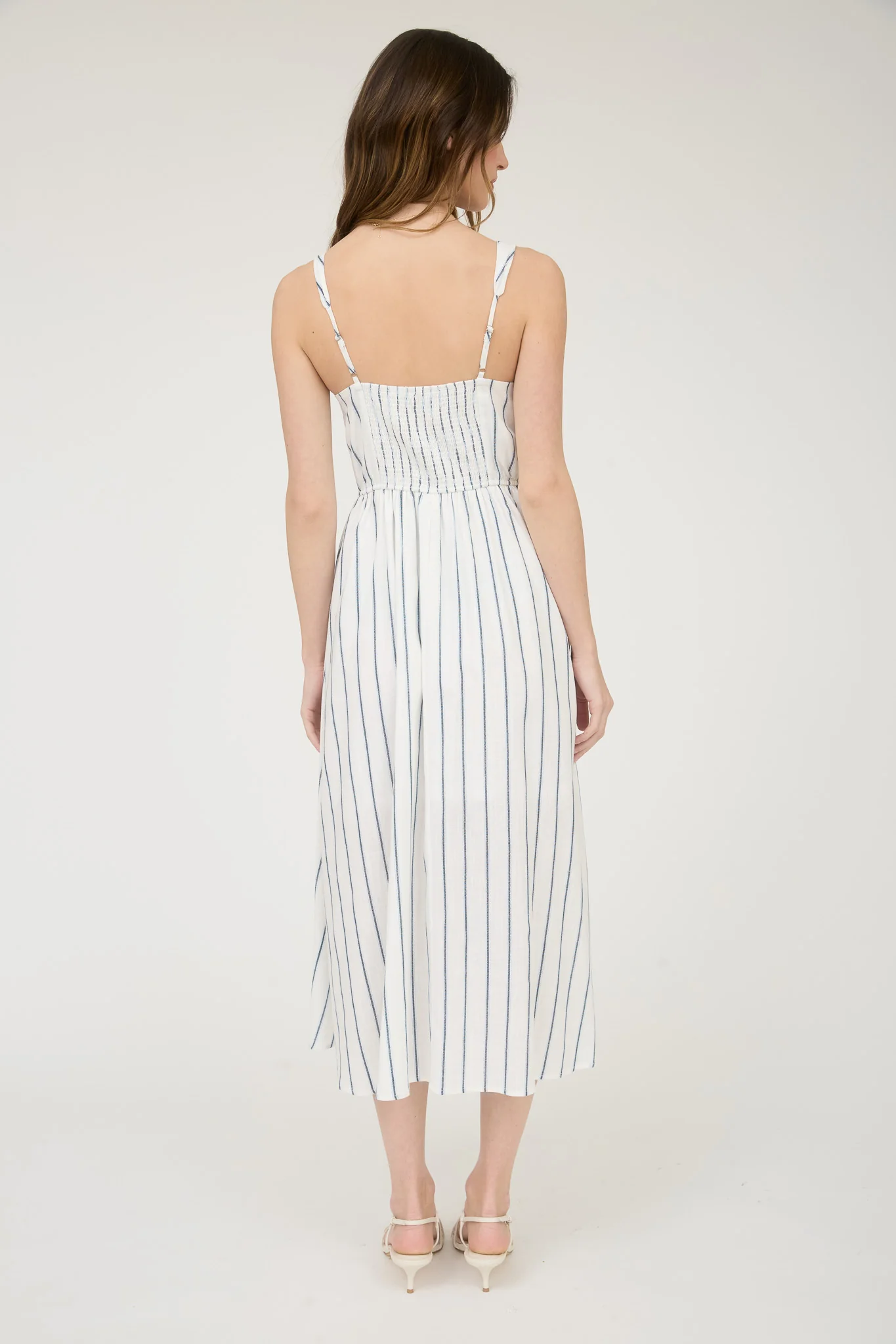 Dress - Midi Stripe Front Lace - hotRAGS.com