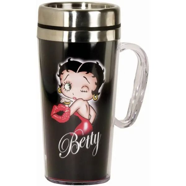 Mug - Travel Betty Boop Kiss - hotRAGS.com