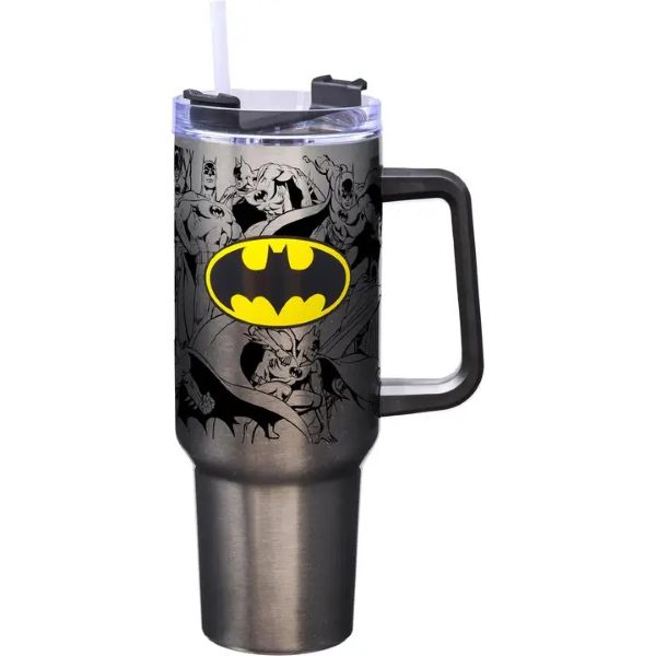 Tumbler - Steel Batman - 40oz - hotRAGS.com