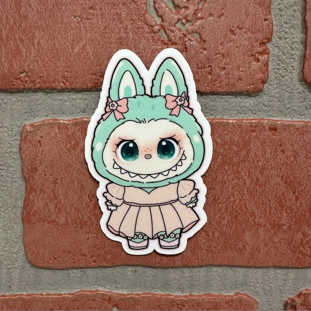 Sticker - Monster Pink Dress - hotRAGS.com