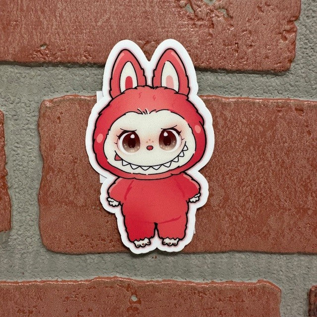 Sticker - Monster Hot Pink - hotRAGS.com