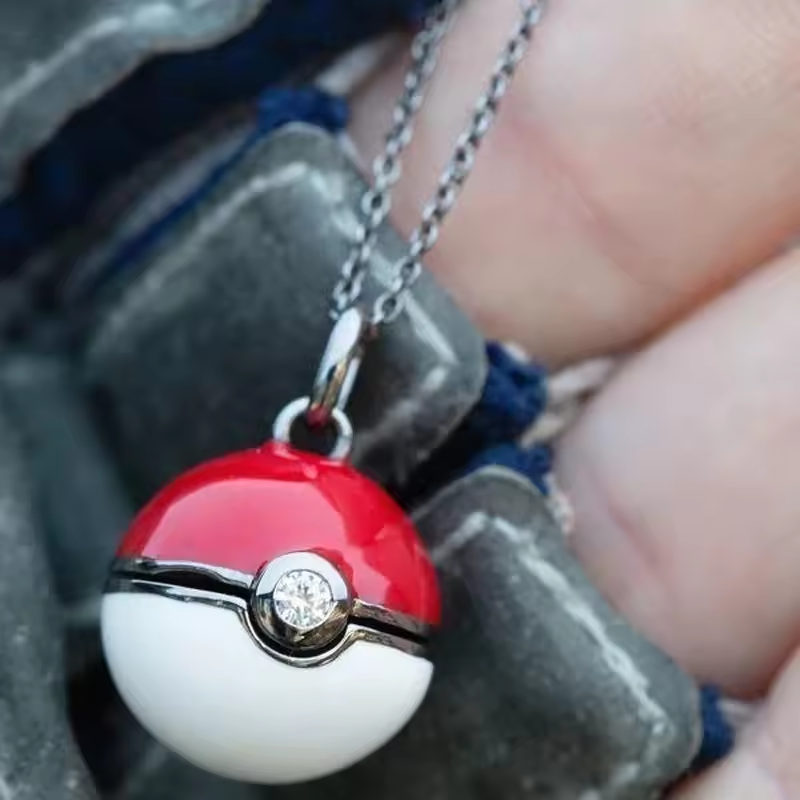 Necklace - Pokémon Ball 3D - hotRAGS.com