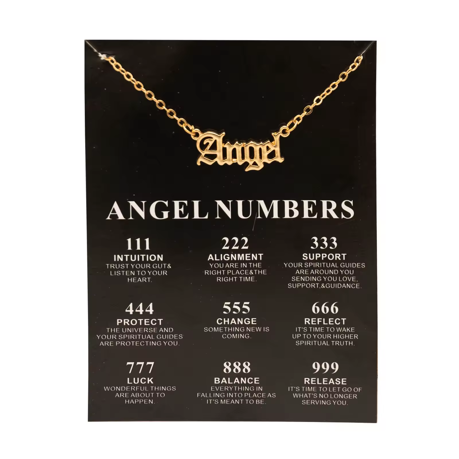 Necklace - Angel - Gold - hotRAGS.com