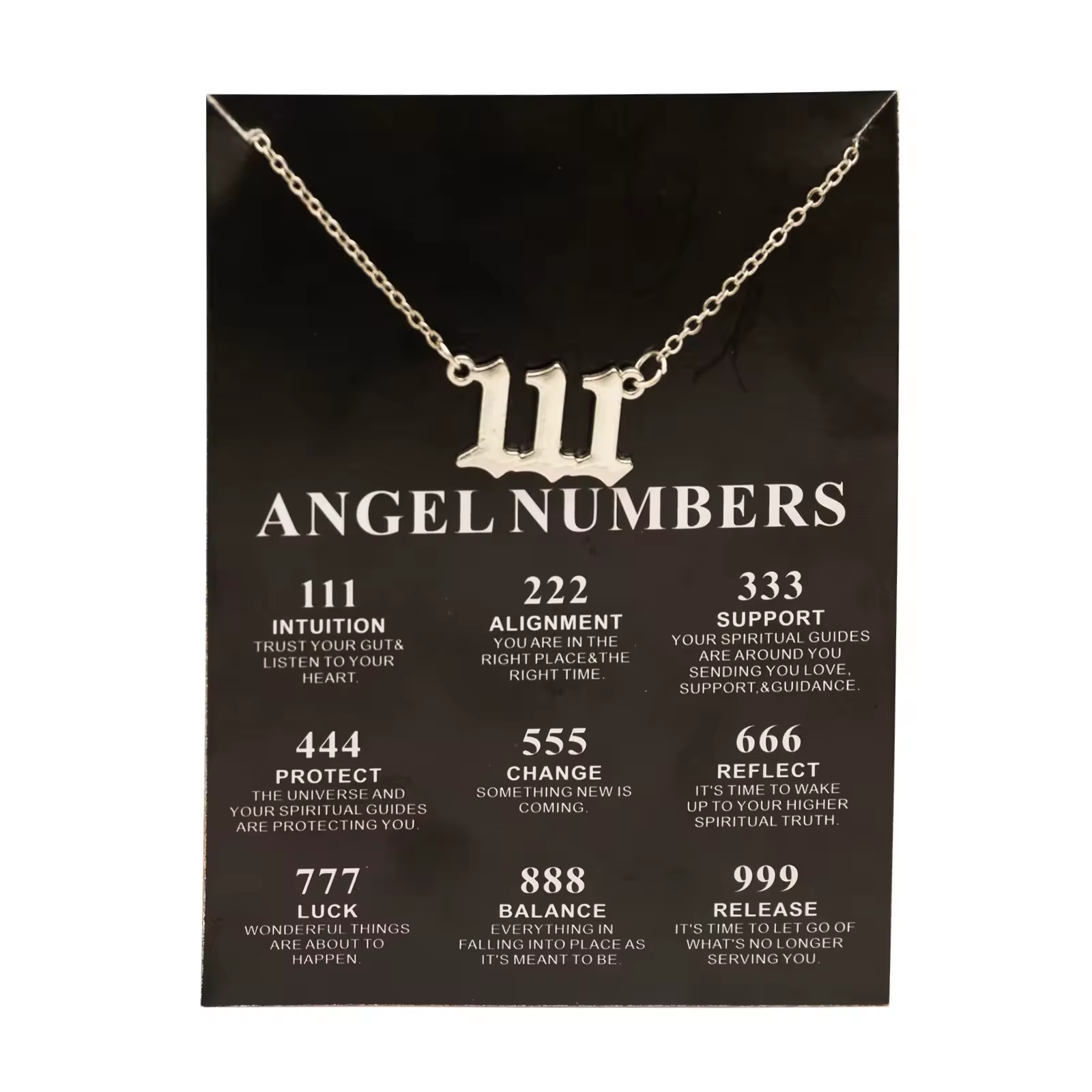 Necklace - Angel 111 - Silver - hotRAGS.com
