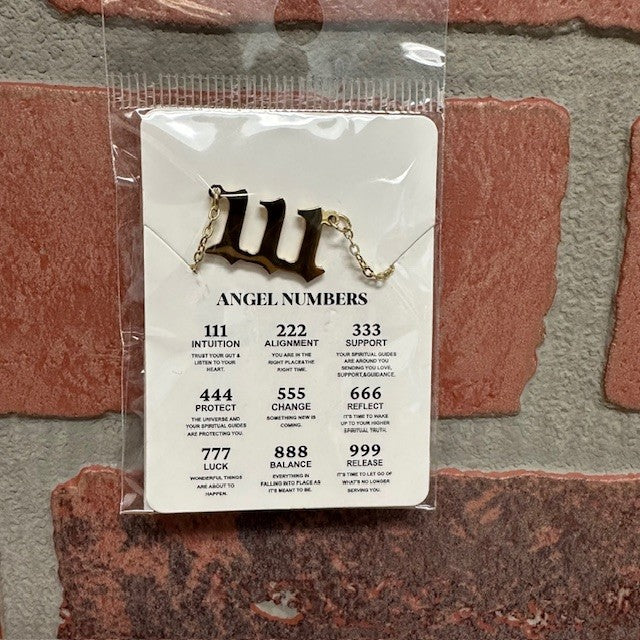 Necklace - Angel 111 - Gold