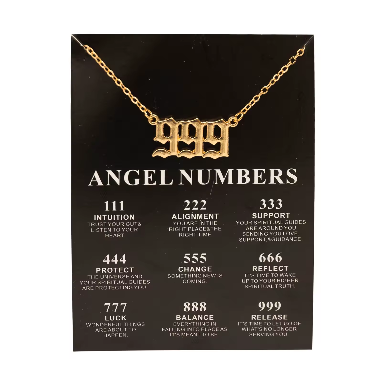 Necklace - Angel 999 - Gold - hotRAGS.com