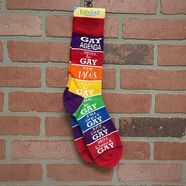 Socks - Gay Agenda - Pride - hotRAGS.com