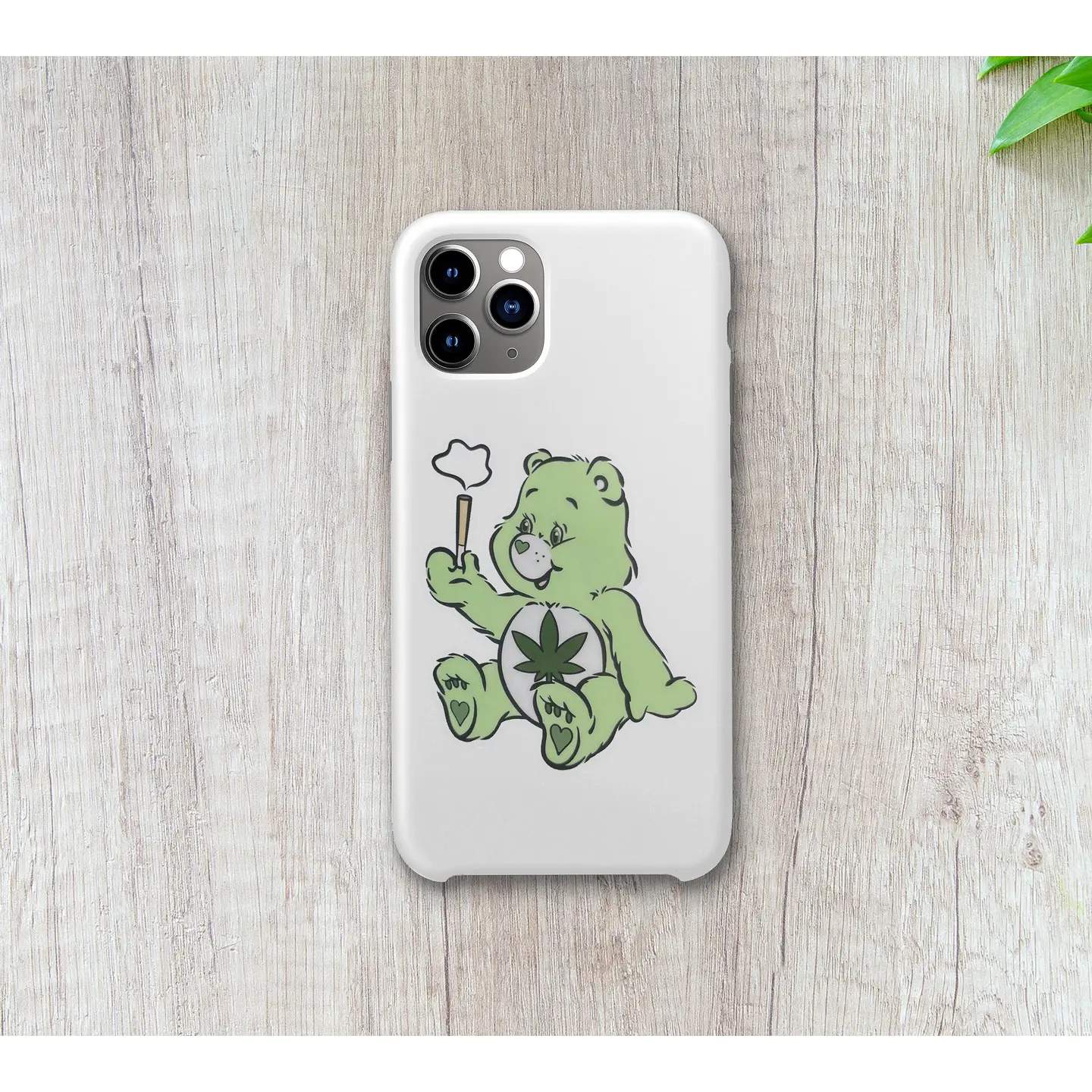 Sticker - Care Bear Weed Green - hotRAGS.com