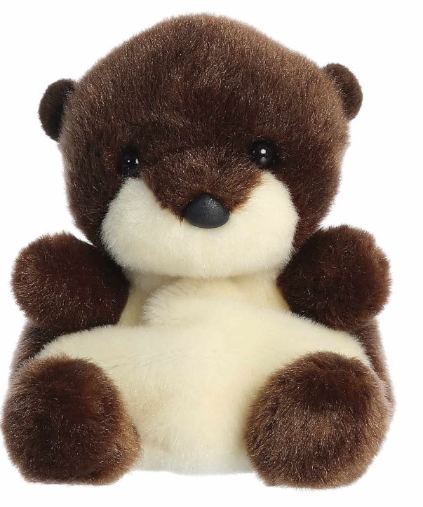 Plush - Elena Otter - Palm Pal - 5in - hotRAGS.com