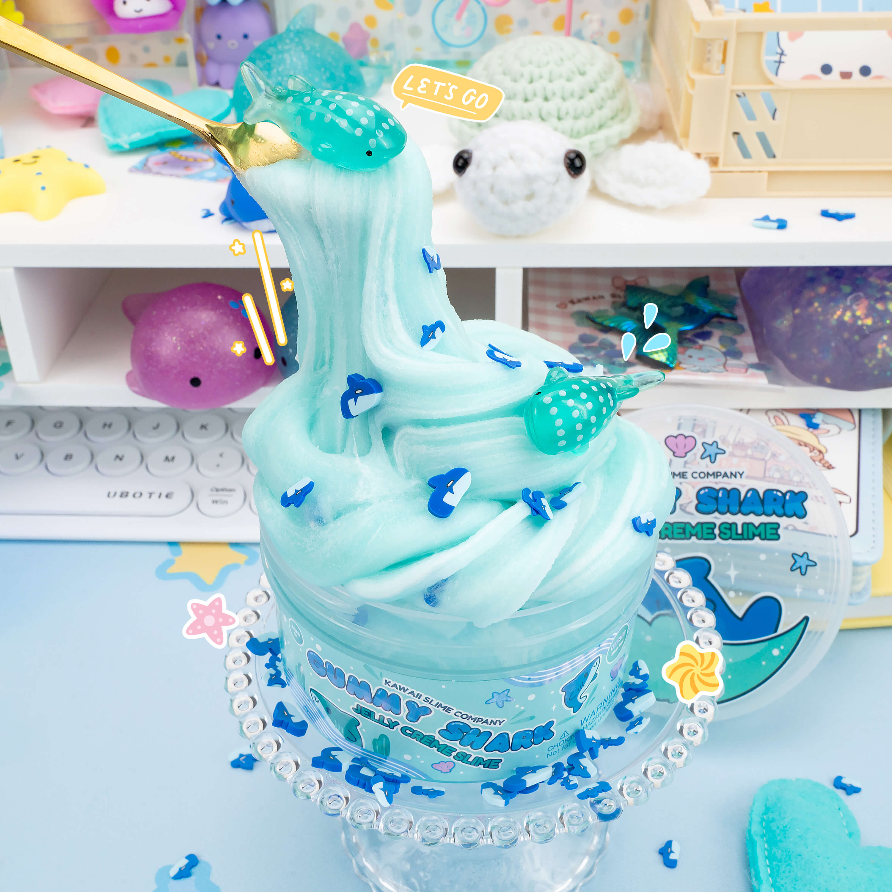 Slime Candy - Gummy Shark Slime - hotRAGS.com