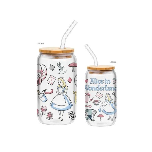 Glass Tumbler - Alice In Wonderland - hotRAGS.com