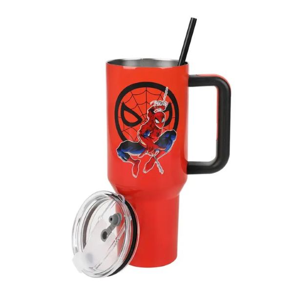 Tumbler - Stainless Steel Spiderman - 40oz - hotRAGS.com