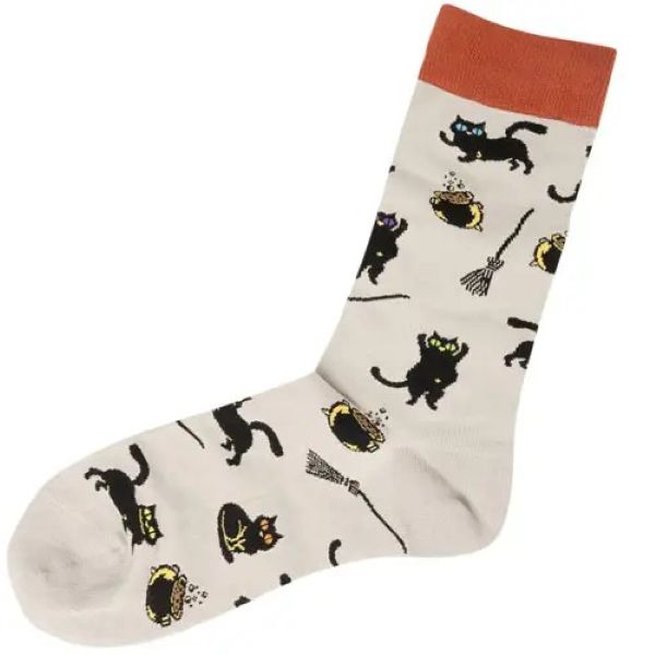 Socks - Cats Cauldrons Broomstic - hotRAGS.com