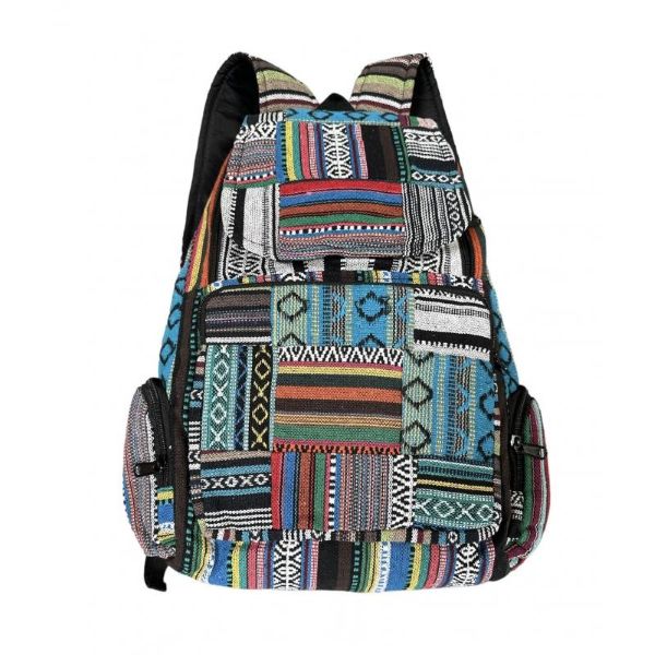 Backpack - Cotton Multi Patch - hotRAGS.com