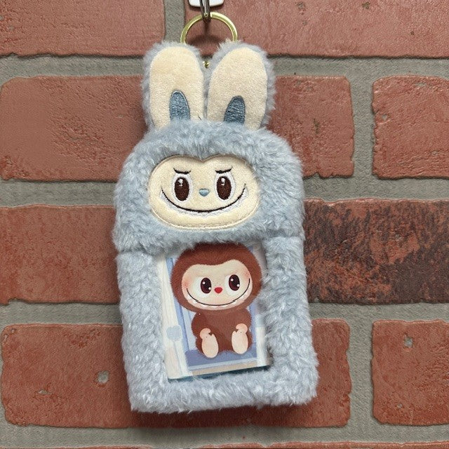 Keychain - Card Holder Monster - Grey - hotRAGS.com