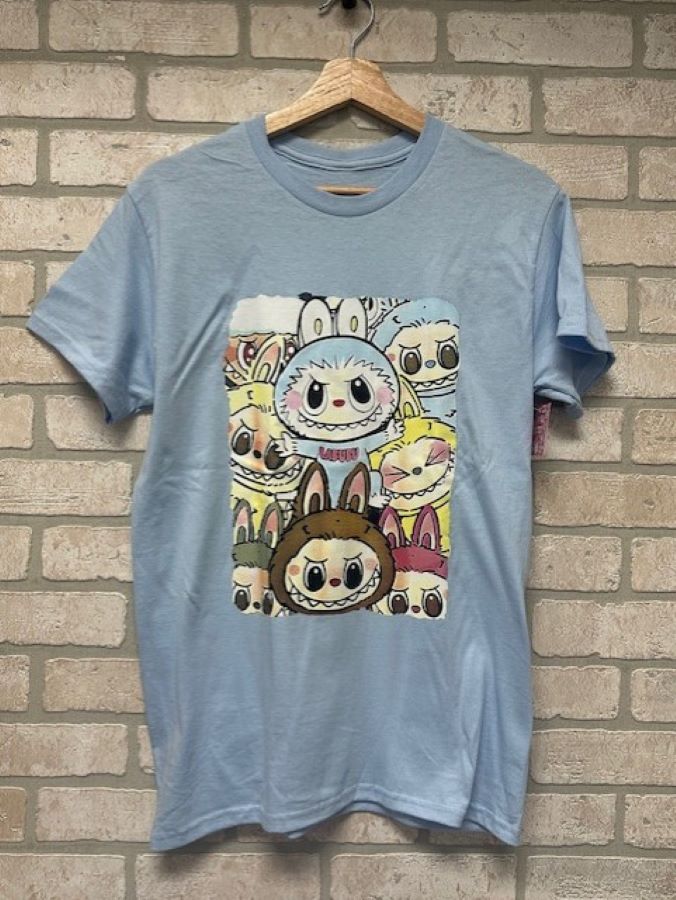 T SHIRT - Labubu - Cover Lt Blue - hotRAGS.com