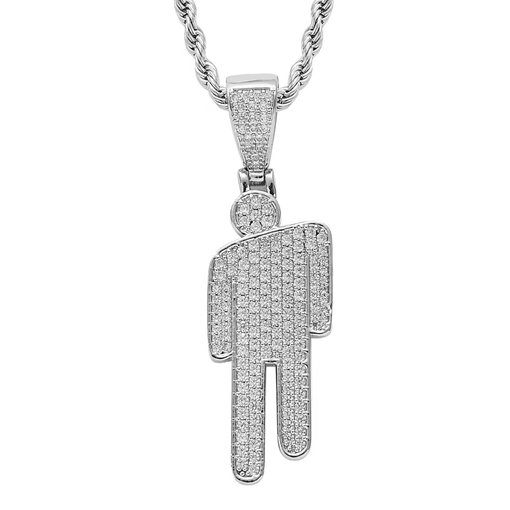 Necklace - Eilish Man - Silver - hotRAGS.com
