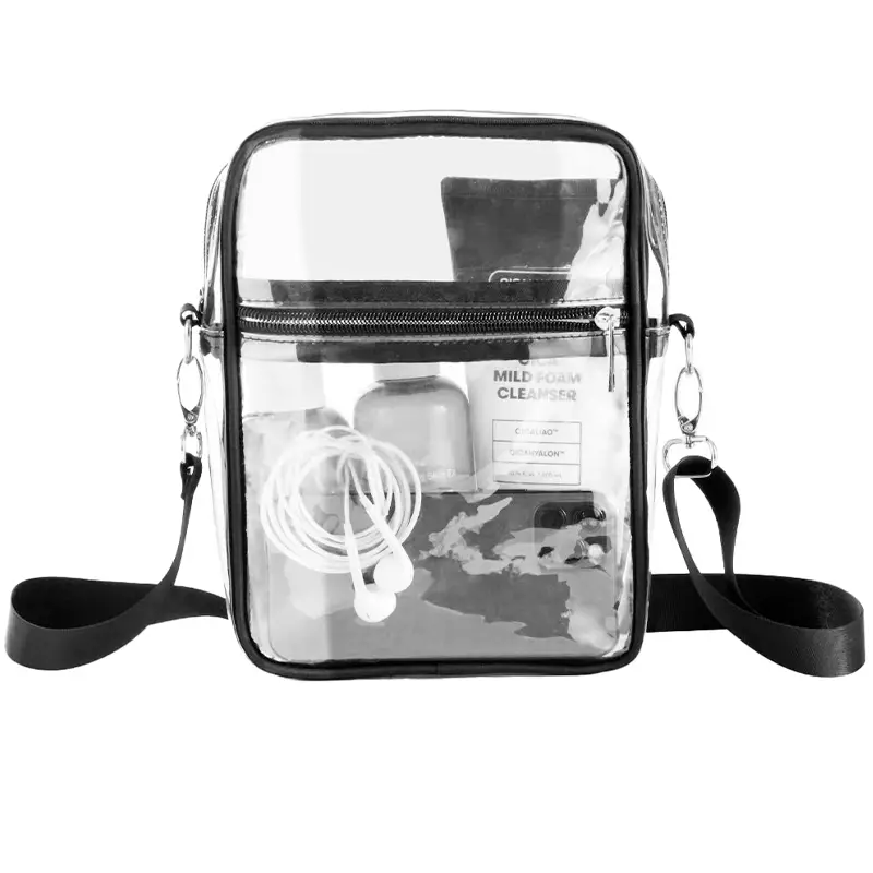 Bag - Clear Messenger - hotRAGS.com