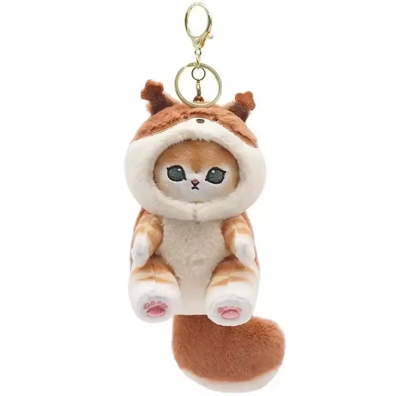 Keychain - Mofusand Long Tail - Cat - hotRAGS.com