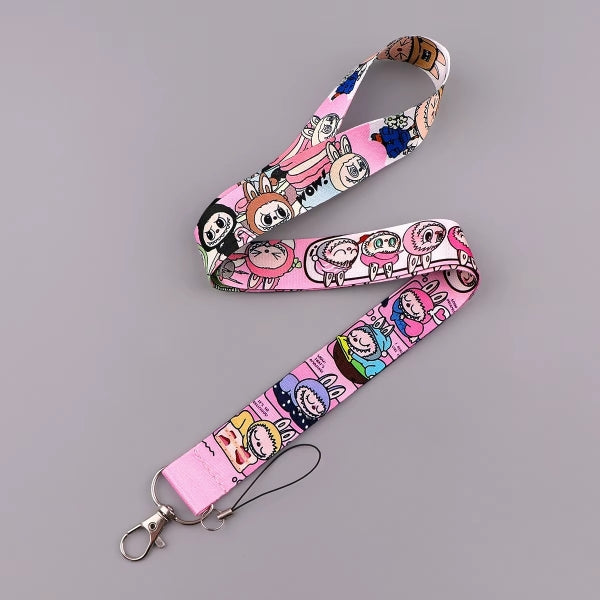 Lanyard - Labubu Pink - hotRAGS.com