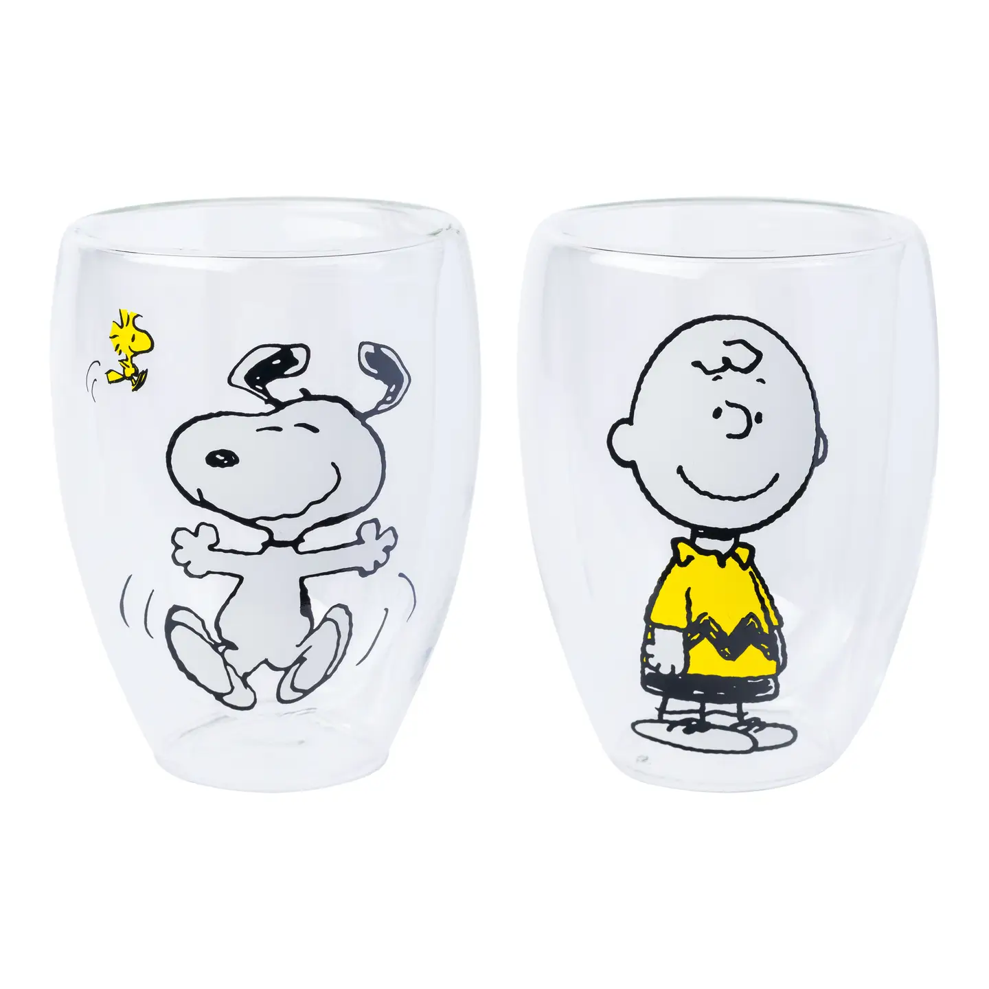 Glass Set - Charlie Snoopy - hotRAGS.com