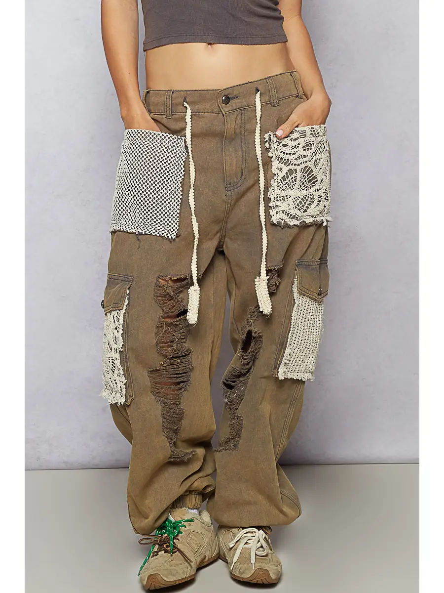 Pants - Jogger Vintage - Brown - hotRAGS.com