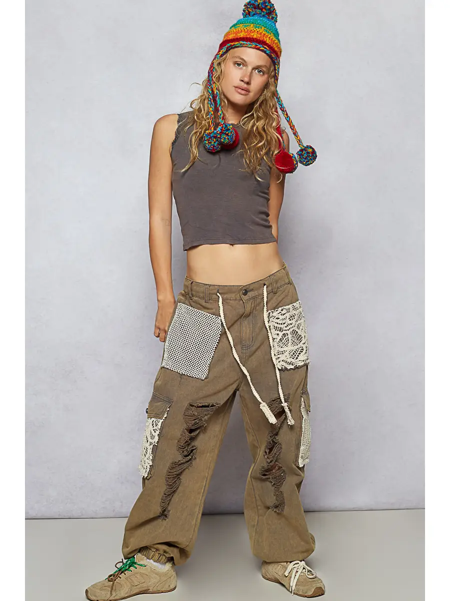 Pants - Jogger Vintage - Brown - hotRAGS.com