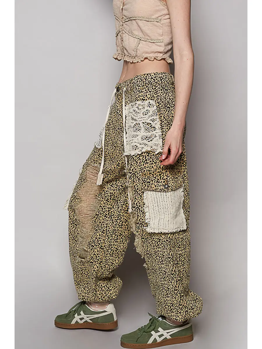 Pants - Jogger Vintage - Leopard - hotRAGS.com