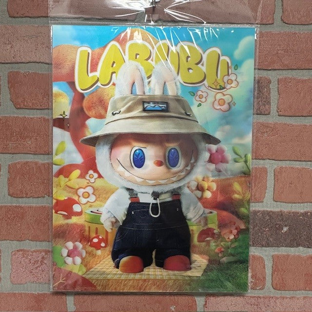Pic - 3d Labubu Overalls - hotRAGS.com