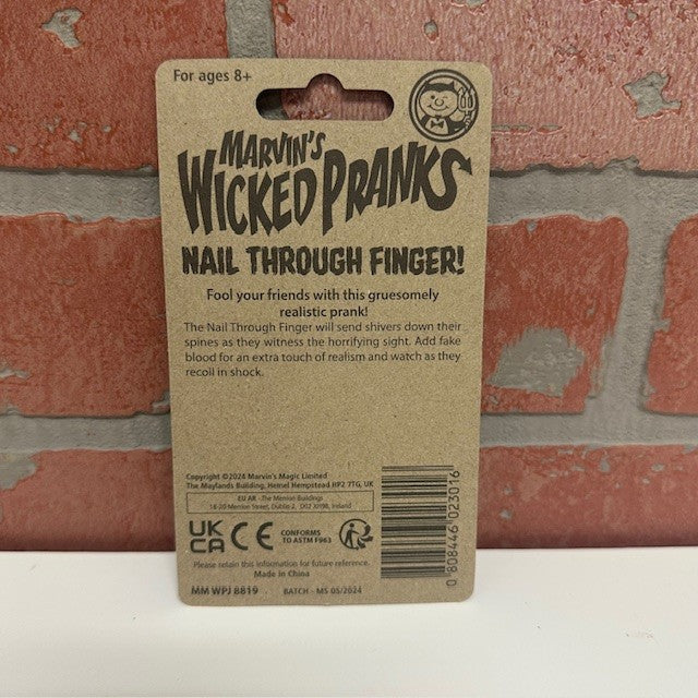 Toy - Prank Nail Thru Finger - hotRAGS.com