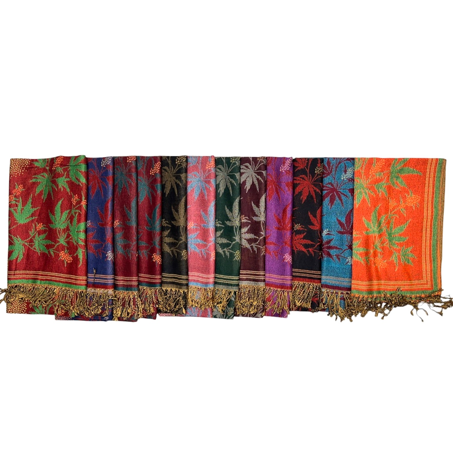 Pashmina - Leaves Assorted - hotRAGS.com