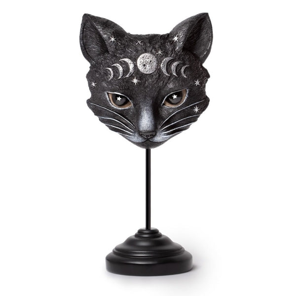 Statue - Moon Cat Masque 9.84" - hotRAGS.com