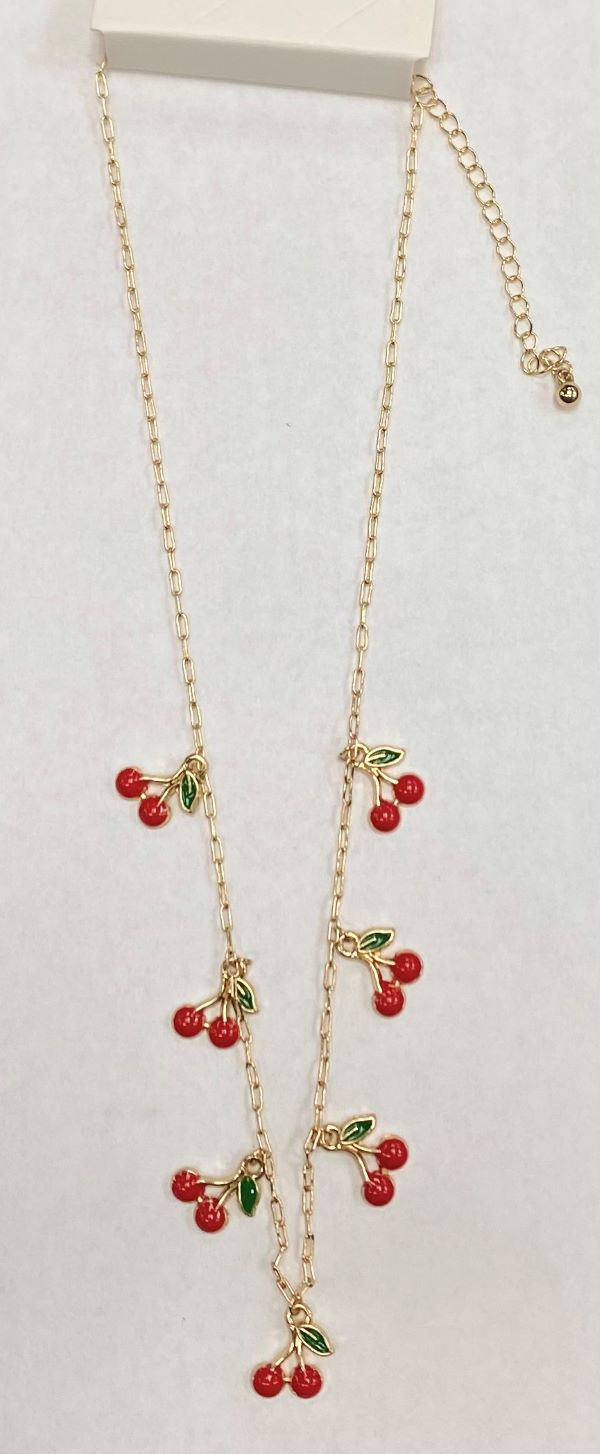 Necklace - Cherries - hotRAGS.com