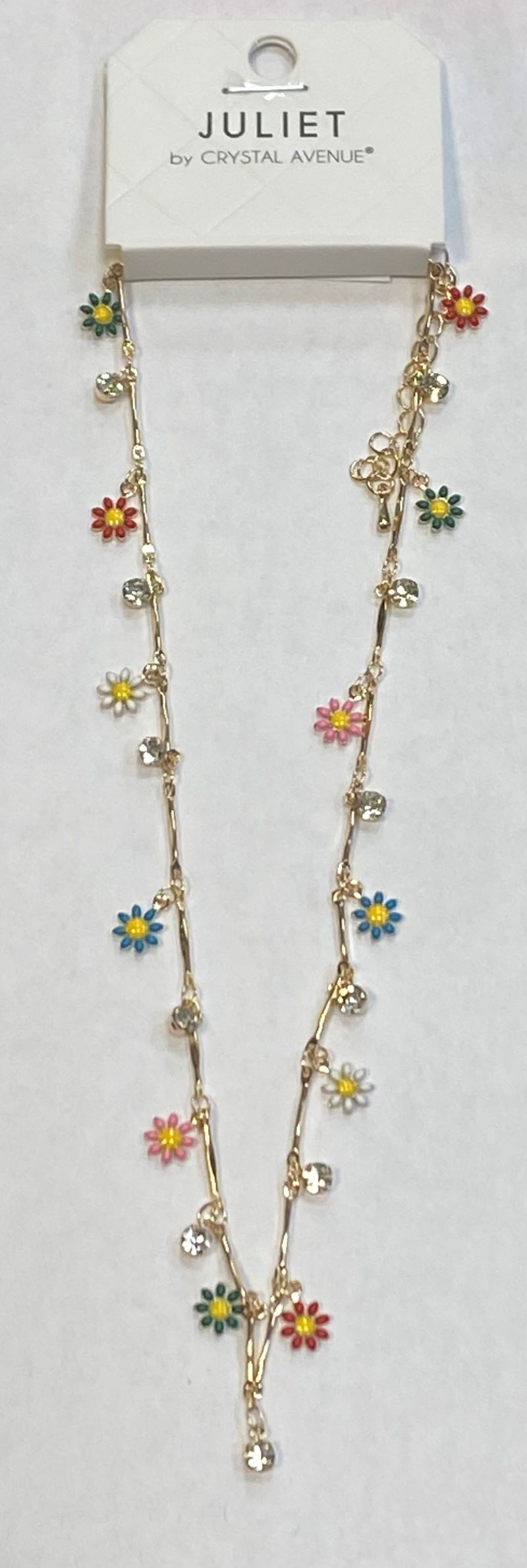 Necklace - Flower - Gold - hotRAGS.com