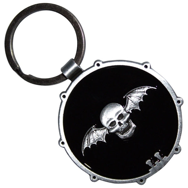 Keychain - Avenged Sevenfold Deathbat Drum - hotRAGS.com