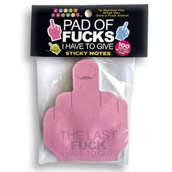 Paper - Sticky Notes Last Fucks - hotRAGS.com