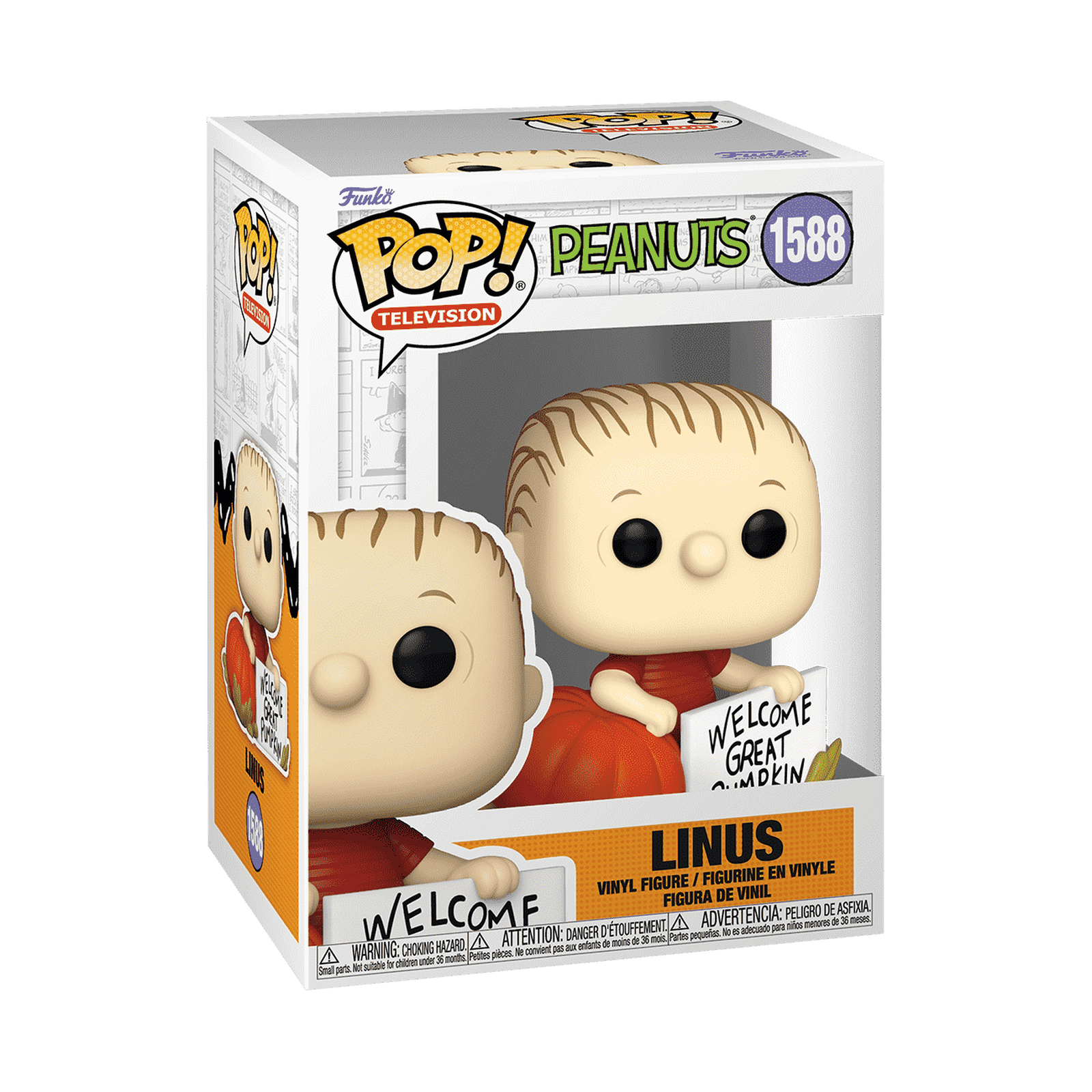 Funko Pop! Peanuts Linus With Pumpkin - hotRAGS.com
