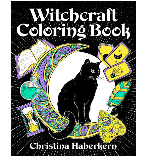Book - Coloring Book Witchcraft - hotRAGS.com