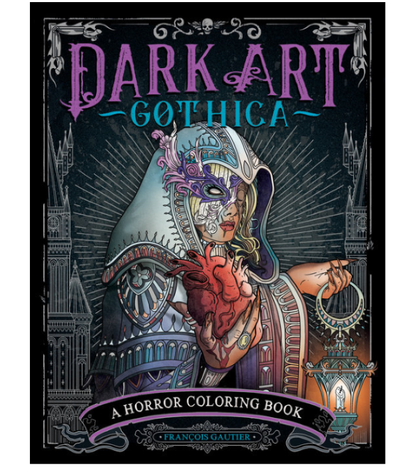Book - Coloring Book Dark Art Gothica - hotRAGS.com