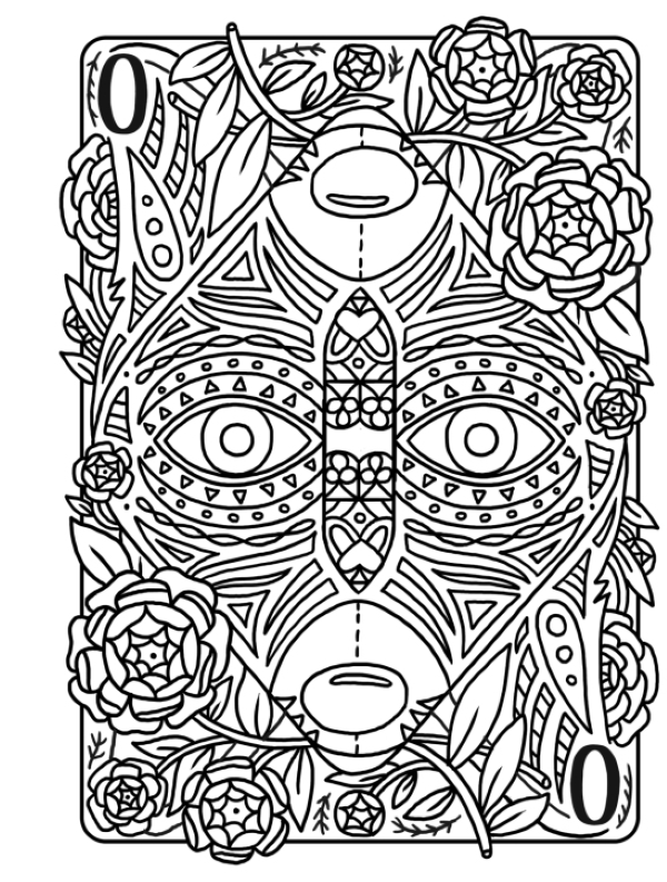 Book - Coloring Book Tarot - hotRAGS.com