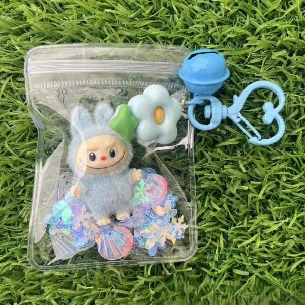 Keychain - Blue Monster Pouch - hotRAGS.com