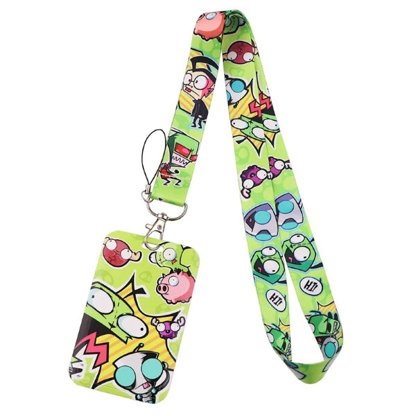 Lanyard - Invader Zim - Green - hotRAGS.com
