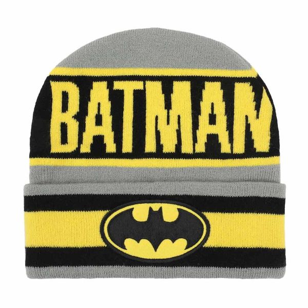Beanie - Batman Dc Patch Cuff - hotRAGS.com