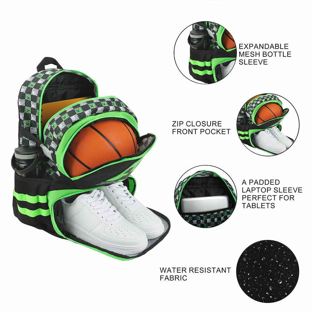 Backpack - Minecraft Youth Aop - hotRAGS.com