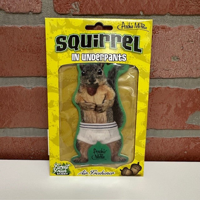 Air Freshener - Squirrel In Underpants - hotRAGS.com