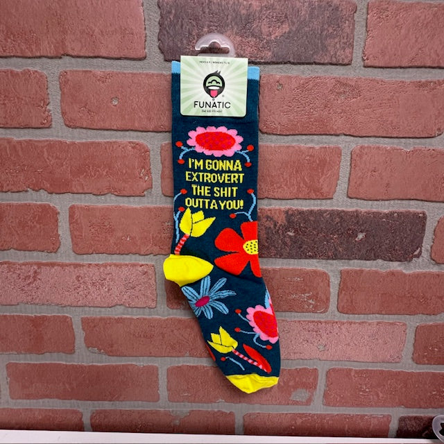 Socks - I'm Going To Extrovert The Shit Outta You - hotRAGS.com