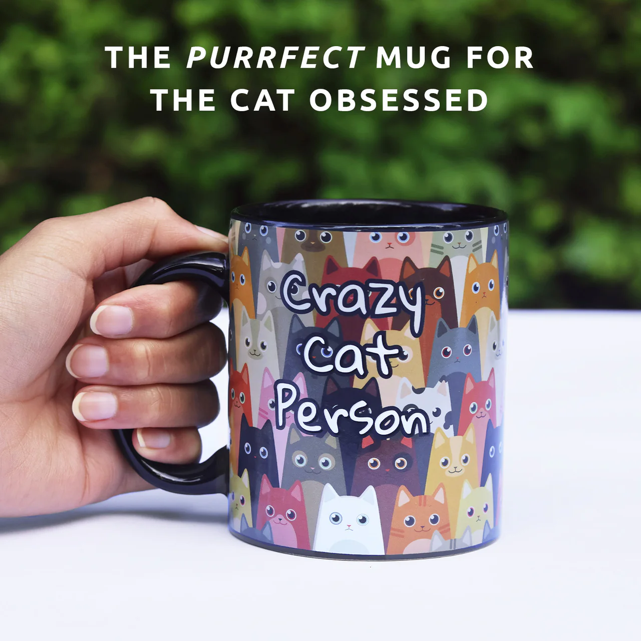 Mug - Crazy Cat Person - Color Changing - hotRAGS.com