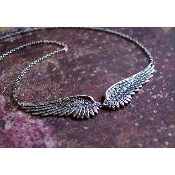 Necklace - Angel Wings - hotRAGS.com