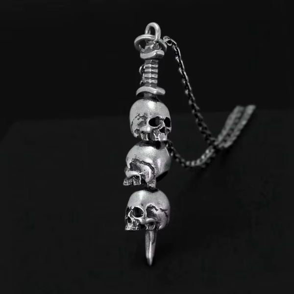 Necklace - Skull Sword - hotRAGS.com