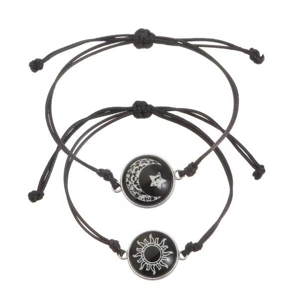 Bracelet - Sun Moon 2 Pc - hotRAGS.com